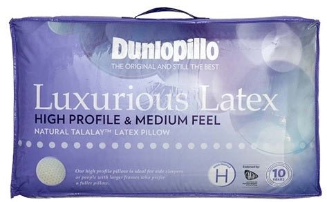 Dunlopillo Luxurious Latex High Profile Medium Feel