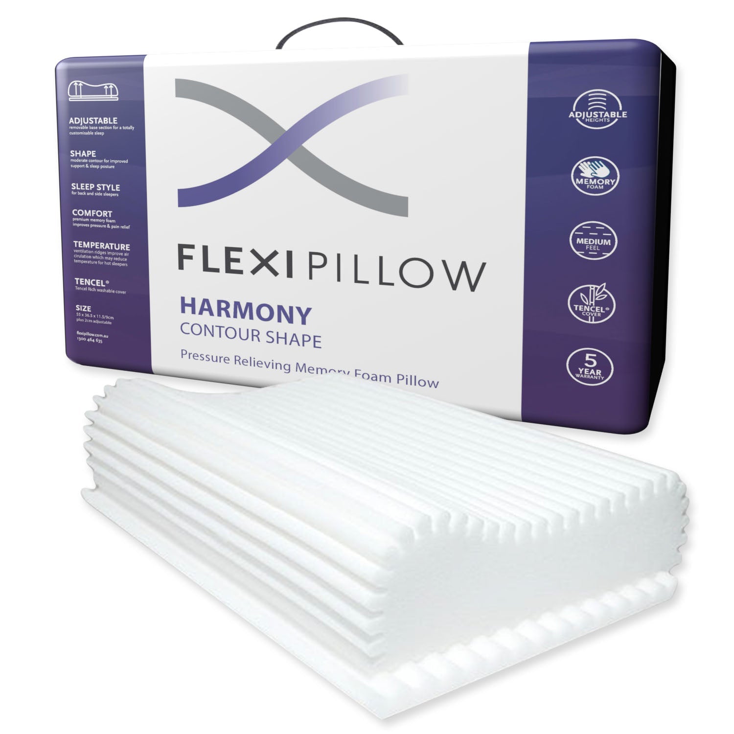 Flexi Pillow - Harmony - Mattress & Pillow SciencePillows