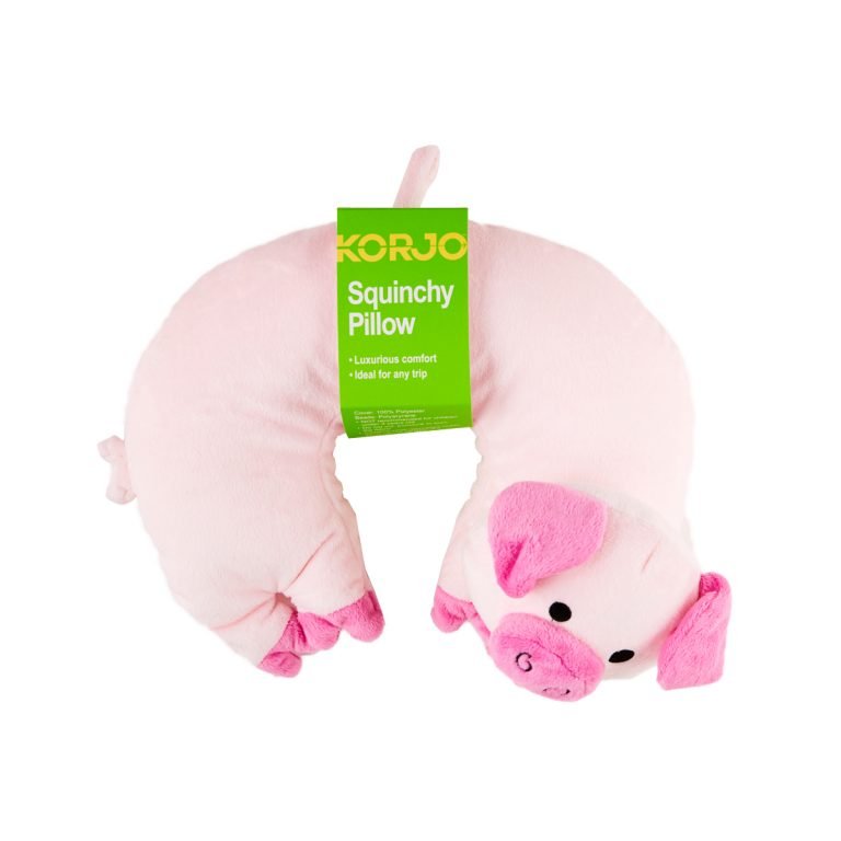 Korjo SQUINCHY PILLOW KIDS PIG