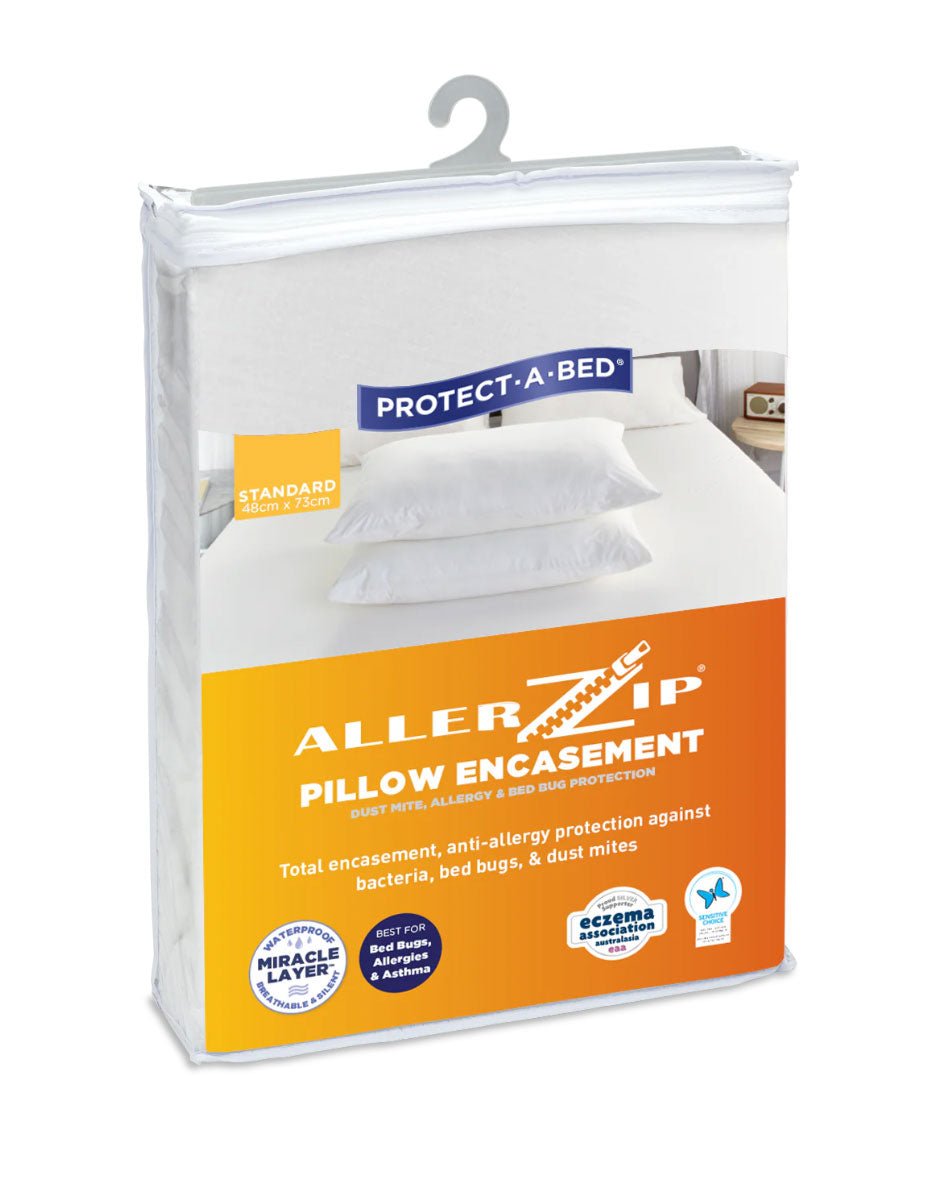 Protect - A - Bed Allerzip Pillow Protector - Mattress & Pillow ScienceProtection