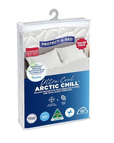 Protect - a - Bed Arctic Chill Pillow Protector - Mattress & Pillow ScienceProtection