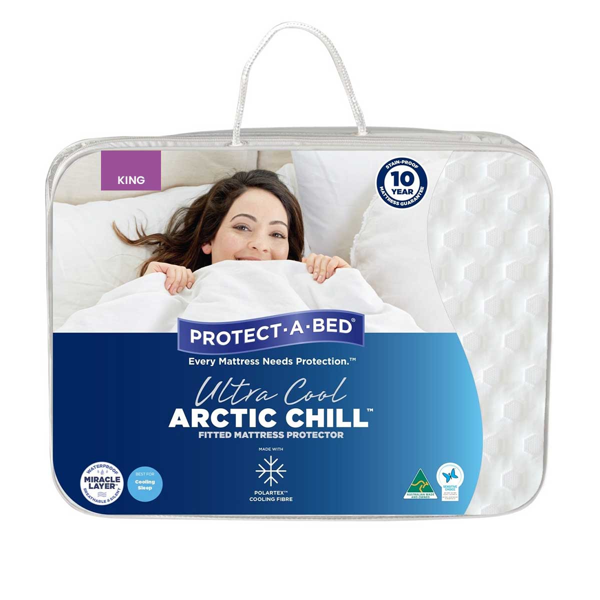 Protect - a - Bed Arctic Chill Waterproof Mattress Protector - Mattress & Pillow ScienceProtection