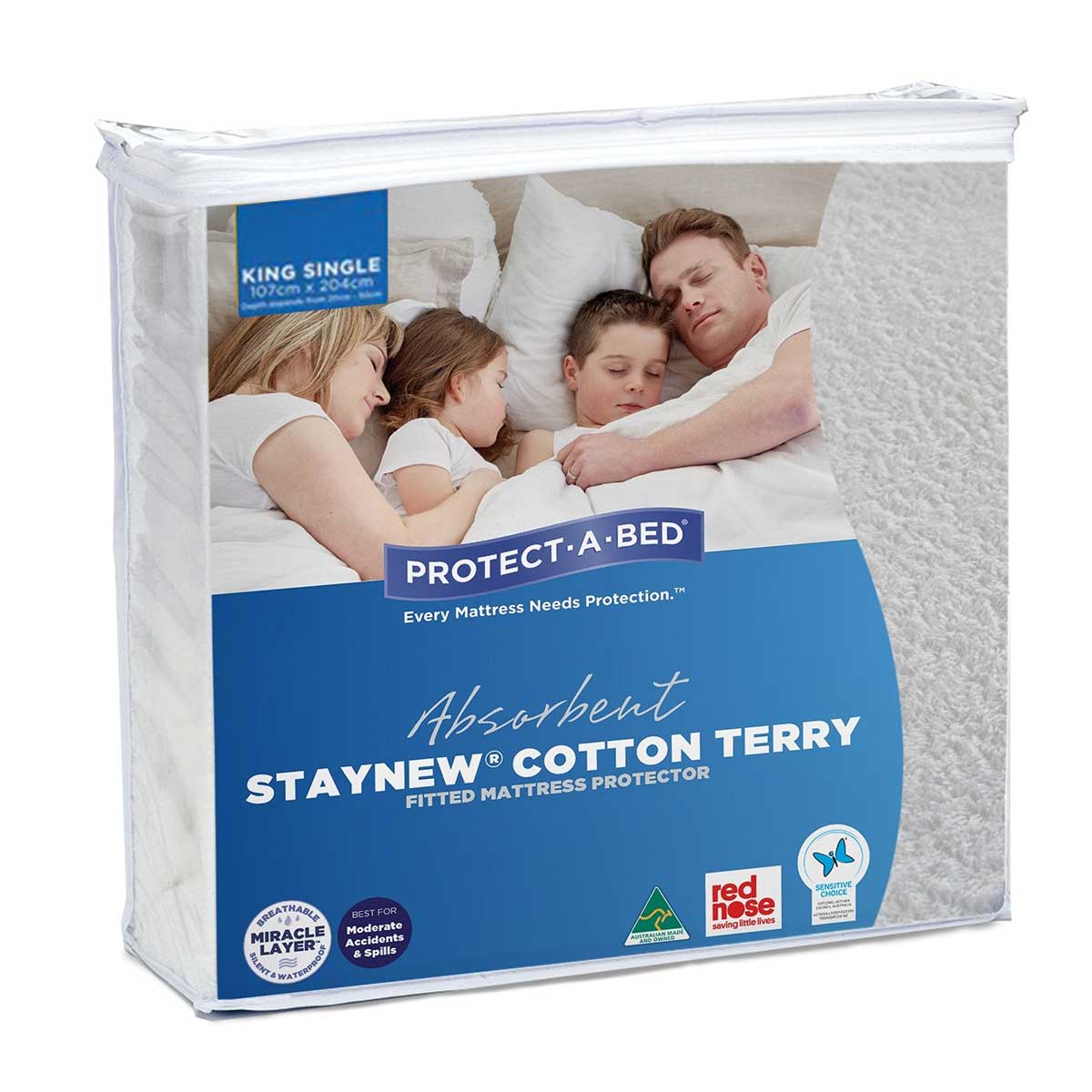 Protect - A - Bed Staynew Mattress Protector - Mattress & Pillow ScienceProtection