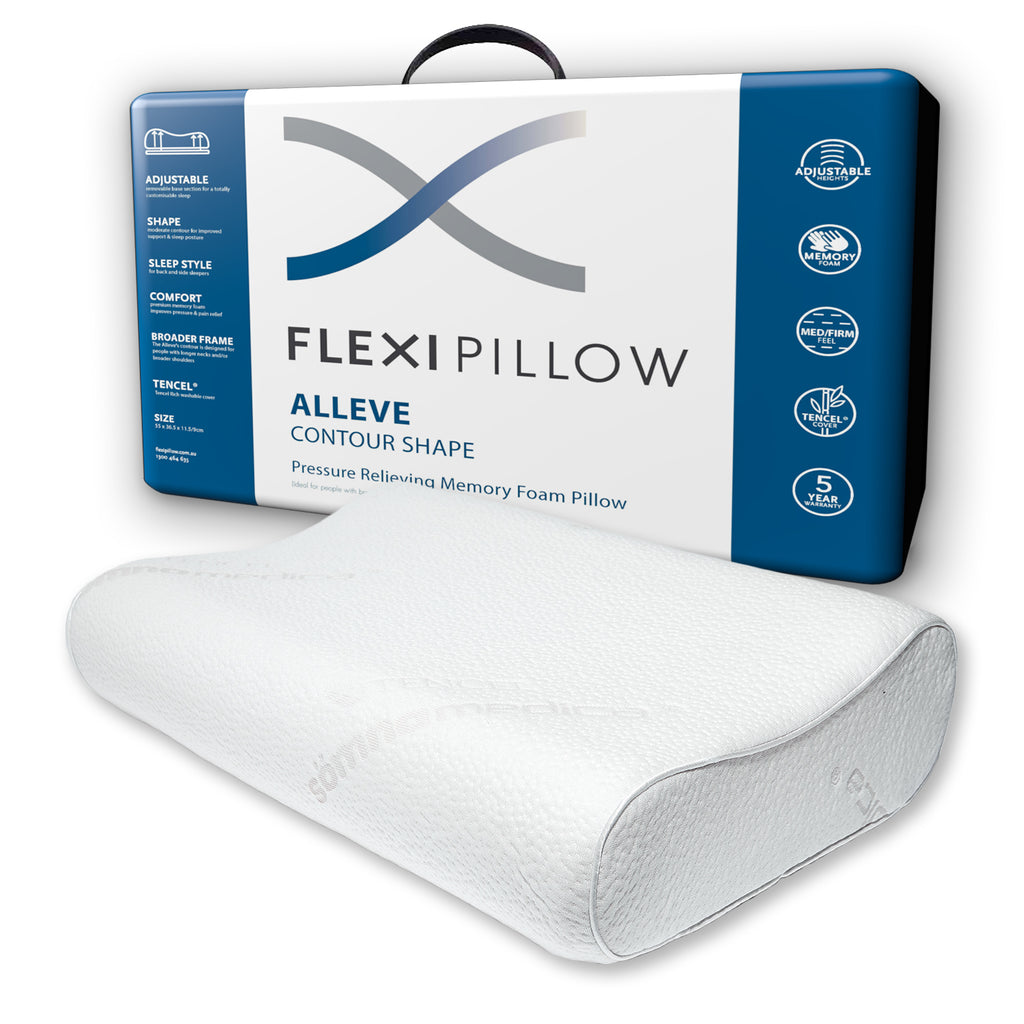Flexi Pillow Harmony Contour Shape Pillow — Collection Motion Health Website
